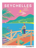 Affiche Club Med Seychelles