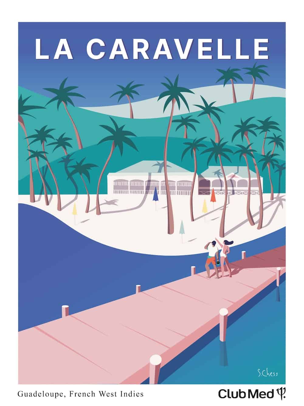 Affiche La Caravelle - ClubMed Boutique