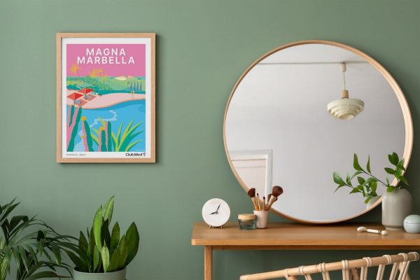 Exemple affiche Club Med Magna Marbella