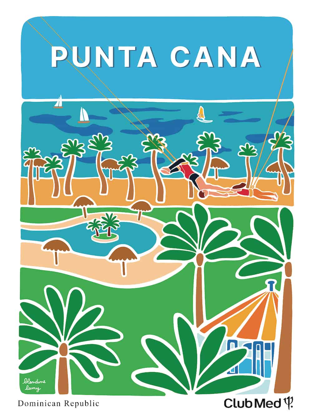 Affiche Club Med Punta Cana
