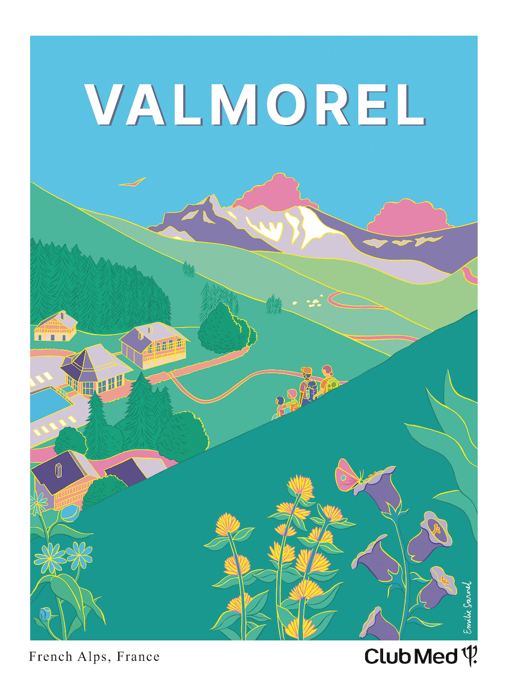 Affiche Valmorel